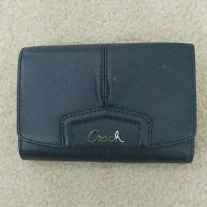 Navy Coach Wallet